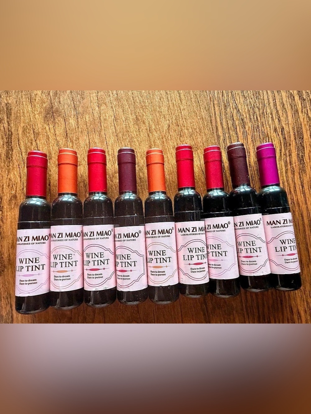 Wine Lip Tint Stain Lot Of 9- Resellers Bundle Or For Gift For Her Lippies New